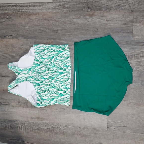 Pink Desert Swim XXL, Cactus Green 🌵 - Picture 2 of 4